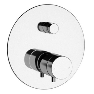 Diverter Built-in Thermostatic Diverter with Single Lever, Rough-In Valve Included Remer NT09US